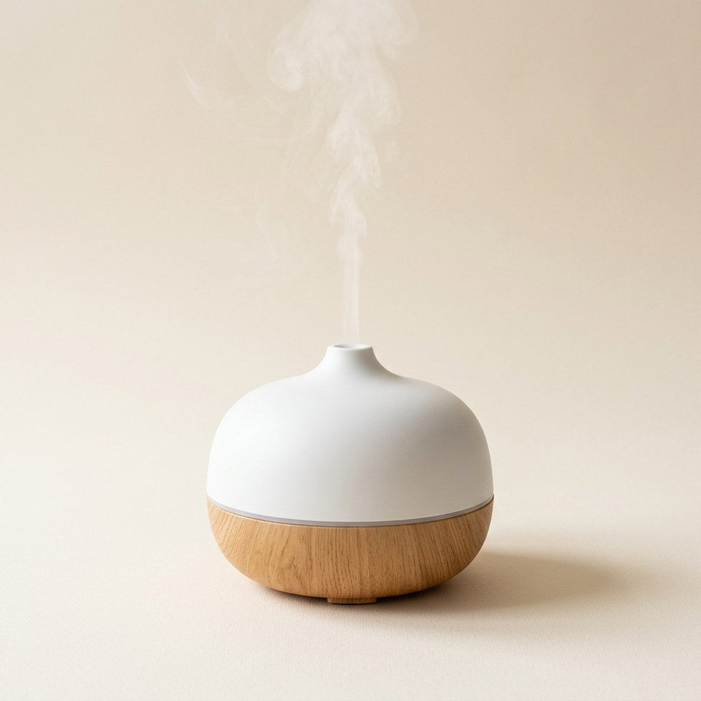 Aura Wood-Grain Aroma Diffuser — NOVAORA