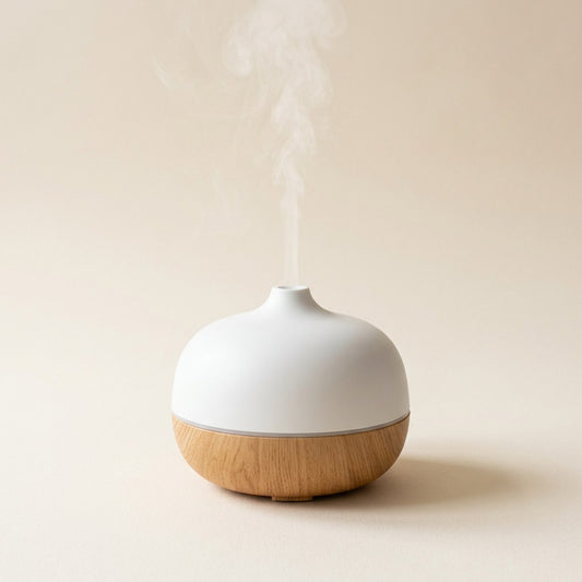 Aura Wood-Grain Aroma Diffuser — NOVAORA
