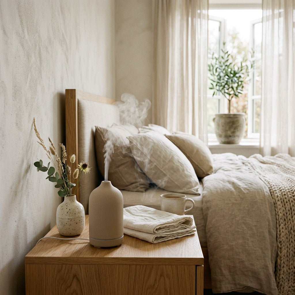 Aura Wood-Grain Aroma Diffuser — NOVAORA lifestyle
