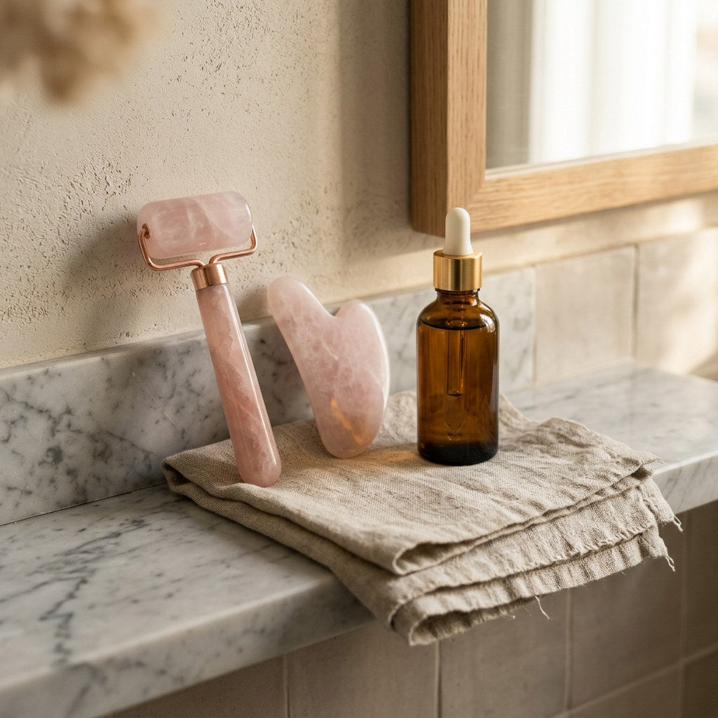 Glow Ice Roller & Gua Sha Set — NOVAORA lifestyle