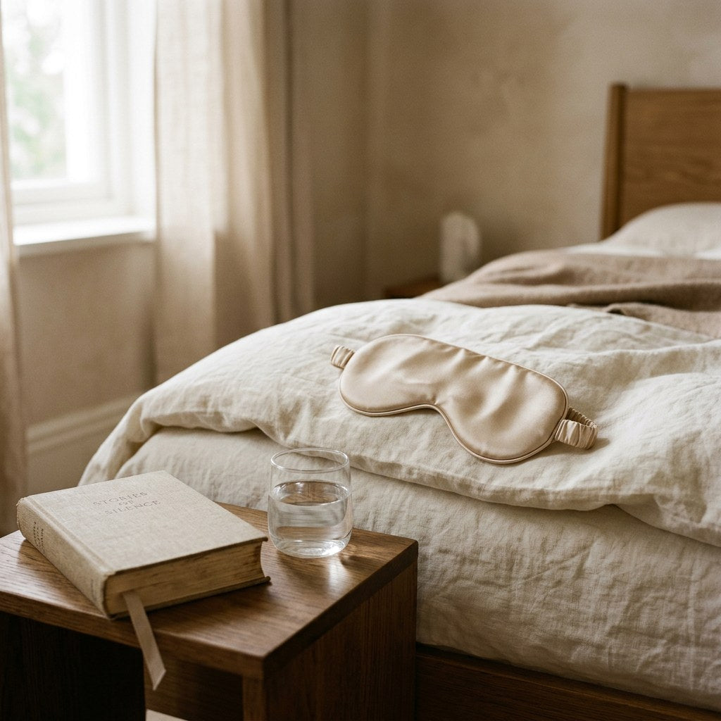 Mulberry Silk Sleep Mask — NOVAORA lifestyle