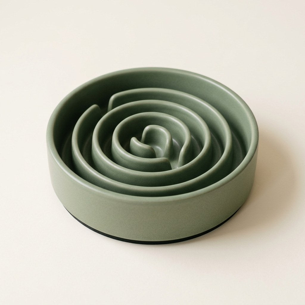 Slow-Feeder Pet Bowl — NOVAORA